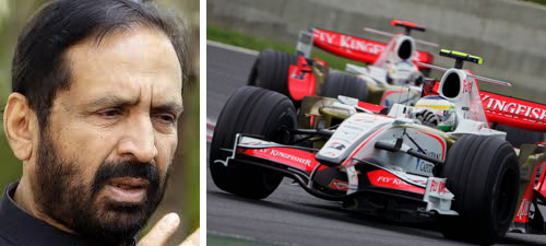 Kalmadi handed over contract to his son